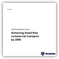 Scania – Commercial transport can be fossil-free by 2050