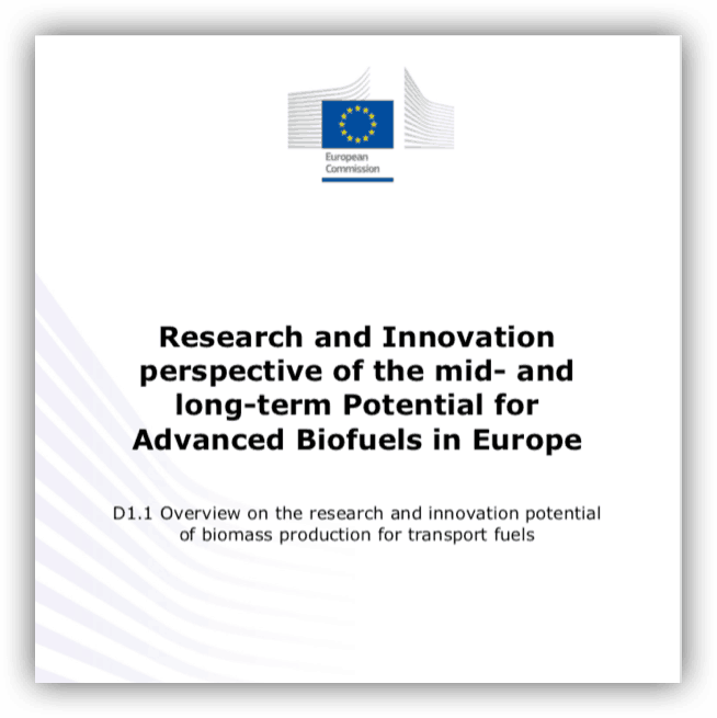 Potential advanced biofuels in Europe – focus on biomass production
