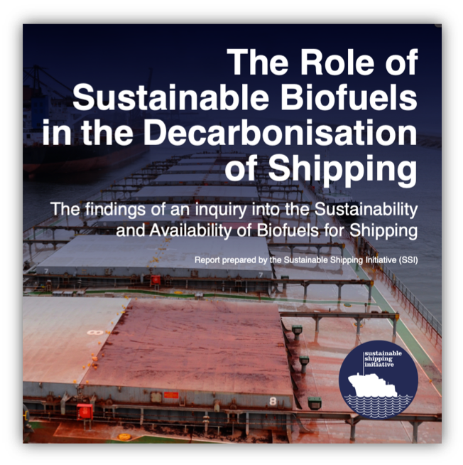 The Role of Sustainable Biofuels in the Decarbonization of Shipping