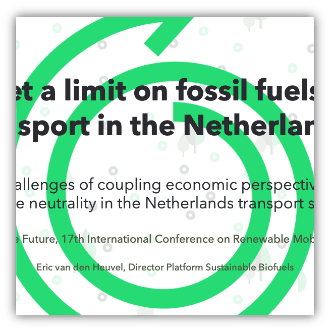 FotF2020 – Set a limit on fossil fuels in transport in the Netherlands